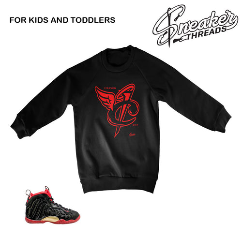 Vamposite sweaters match foam dracula kids and toddler shoes.