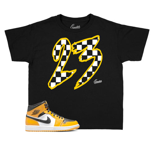 Kids - Taxi 1 Checkered Shirt