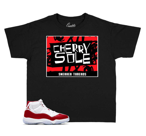 Kids - Cherry 11 Sole Shirt