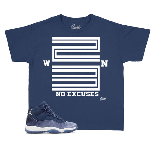 Kids - Midnight Navy 11 Win Shirt