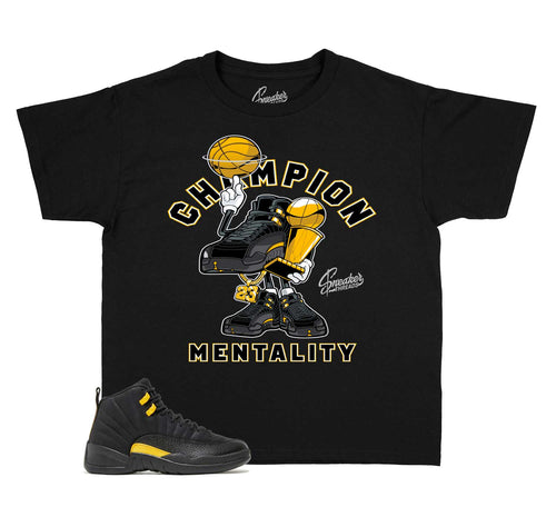 Kids - Black Taxi 12 Champion Mentality Shirt