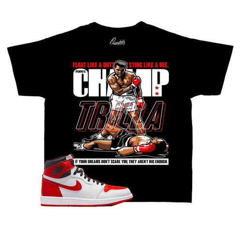 Kids Jordan 1 Heritage Shirts