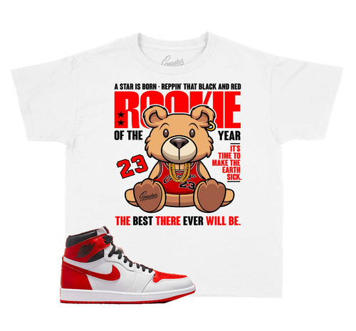 Kids Jordan 1 Heritage Shirts