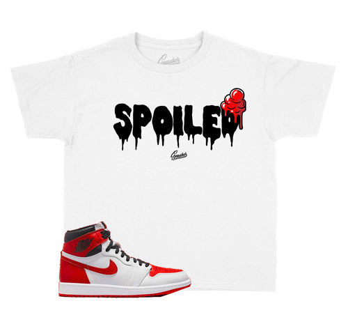Kids Jordan 1 Heritage Shirts