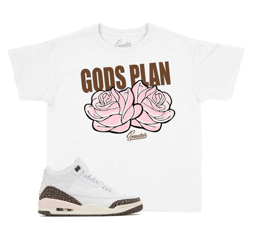 Kids Jordan 3 Neapolitan sneaker tees