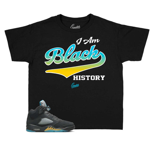 Kids -  Aqua 5 I Am Shirt