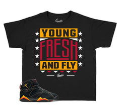 Shirt To Match Jordan 7 Retro Cardinal - Melanin Rugrats Kids 2024 90's Got Em - Cardinal 7s Gifts Unisex Matching 3D Bomber