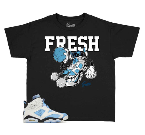 Sneaker Release Tees For Jordan 6 UNC