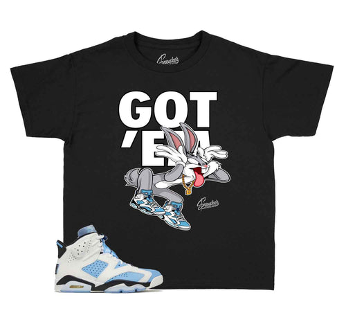 Sneaker Release Tees For Jordan 6 UNC