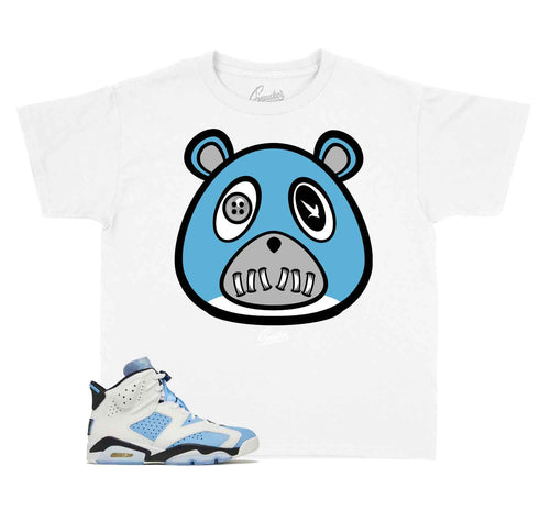 Kids Jordan 6 unc sneaker tees