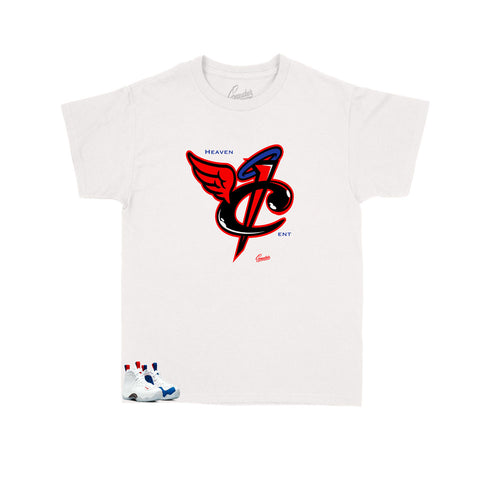 Heaven Cent kids tee to match best with Foams USA