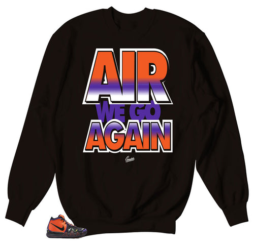 Sneaker sweaters match kyrie 4 dia de los muertos sneakers.