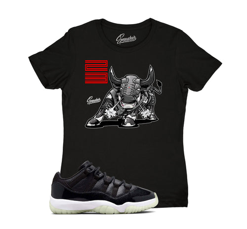 Ladies Jordan 11 72-10 sneaker tees
