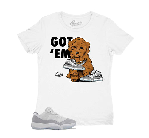 Womens - Cement Grey 11 Got Em Shirt