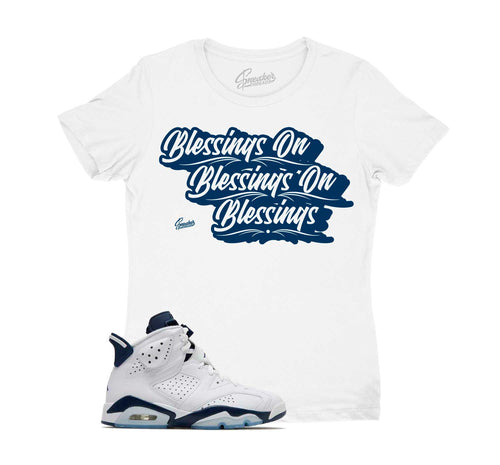 Jordan 6 midnight navy sneaker tees