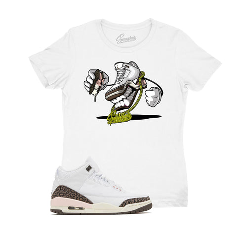 Jordan 3 Neapolitan Sneaker Tees Match Jordan 3 Mocha pink shoes