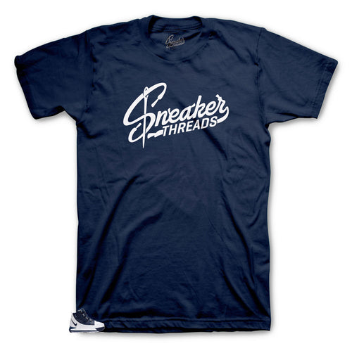 Midnight Navy James III sneakers matching t-shirt collection designed to match Lebron III sneakers