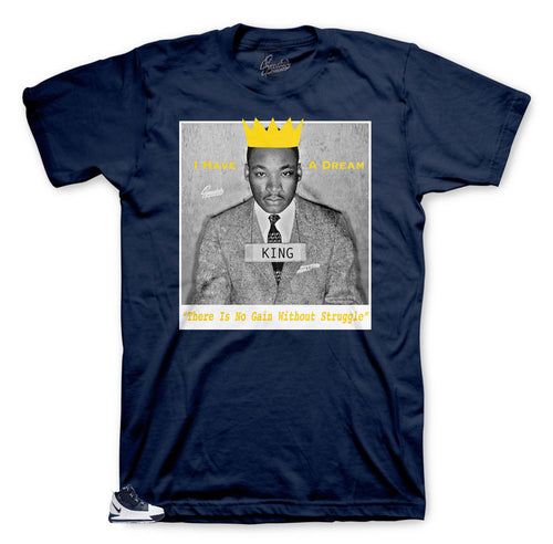 shirt collections made to match Lebron III midnight navy sneaker collection