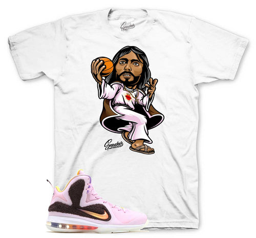 Lebron 9 regal pink sneaker tees