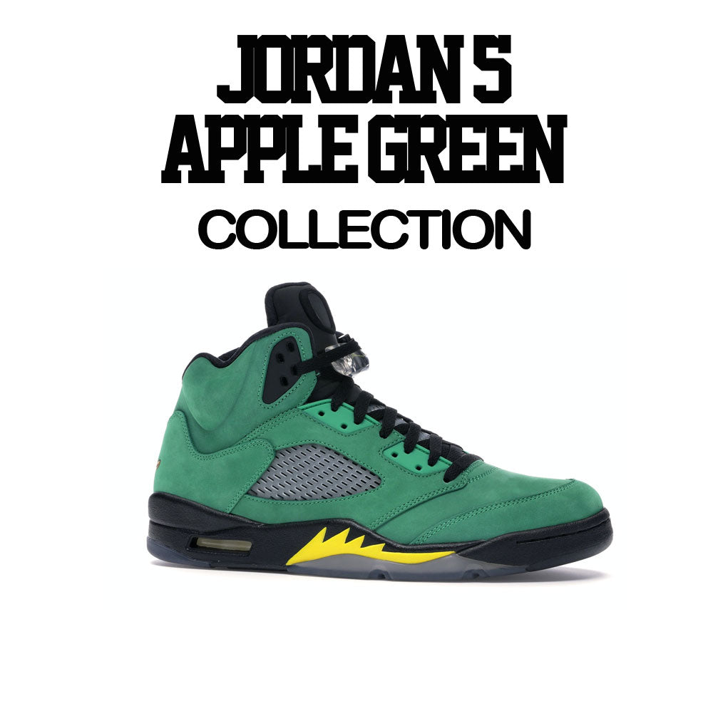 retro 5 se apple green