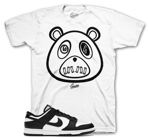 Sneaker tees match nike dunk panda and sneaker shirts for dunk panda