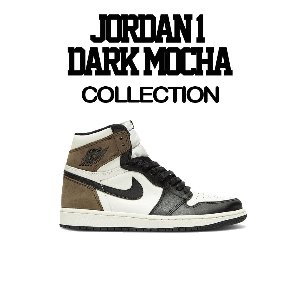 Dark Mocha Jordan 1s have matching hoody
