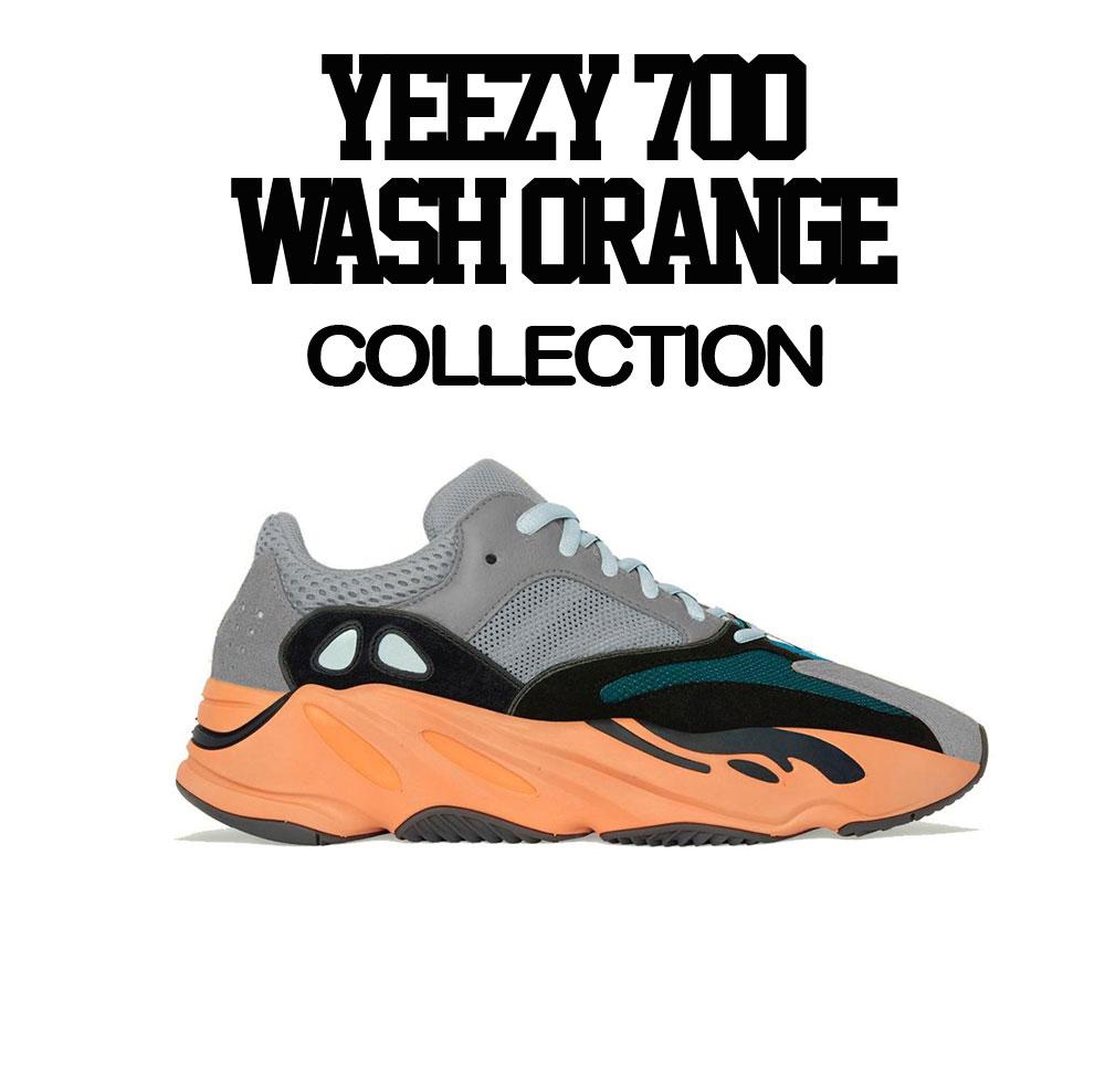 Wash Orange 700 yeezy sneaker sweaters match sneakers perfectly