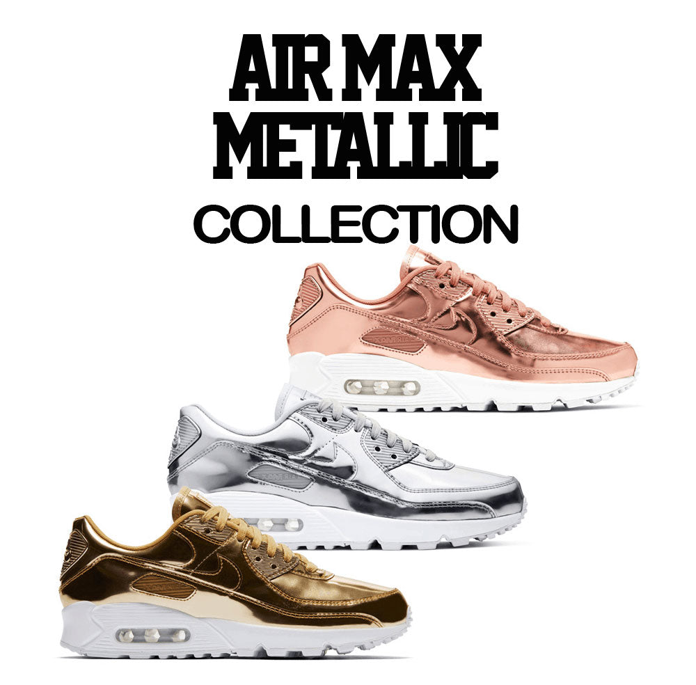 air max 90 metallic rose gold