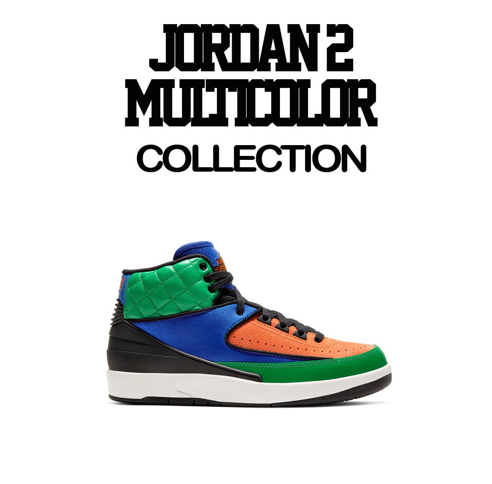 Crewneck designed to match the Jordan 2 multicolor sneaker  display picture 1