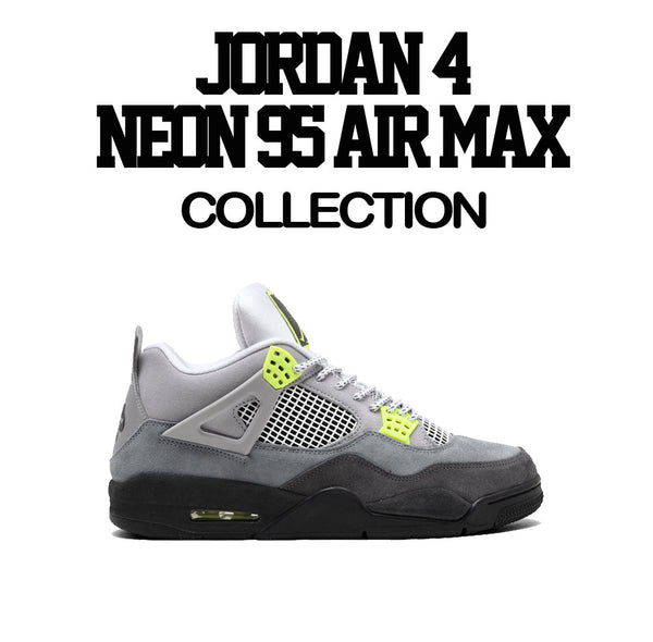 air jordan 4 retro gs neon