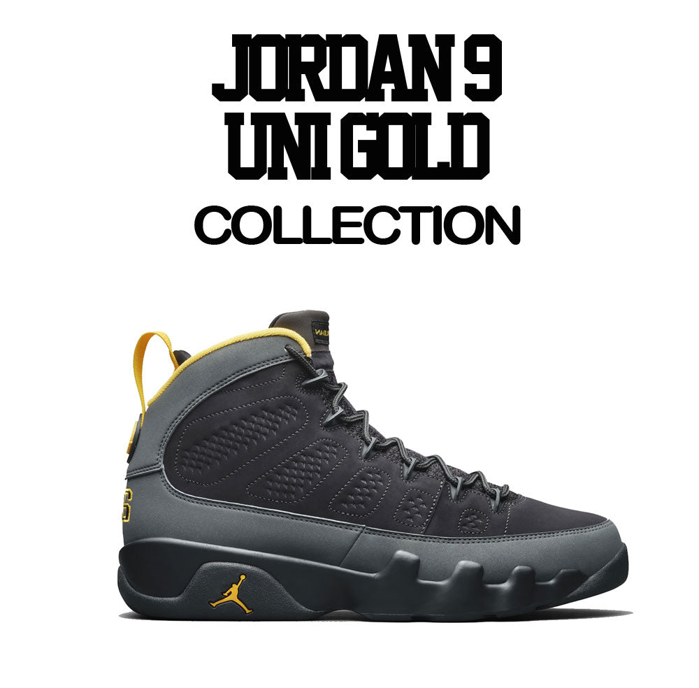 black and gold jordan 9 2021