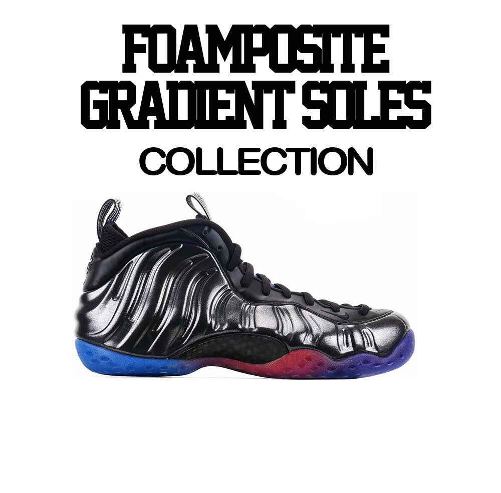 foamposite gradient sole