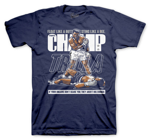 Retro 3 Midnight Navy Trilla Shirt