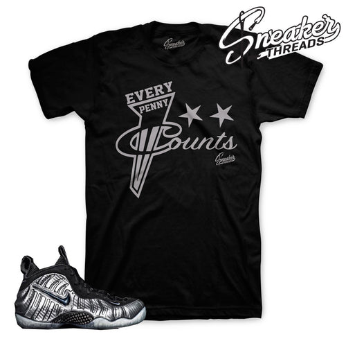 Foamposite silver surfer tee match foam sneaker shirts.