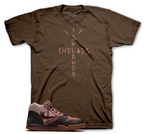 Air Trainer x Travis Scott Chocolate Scribble Shirt