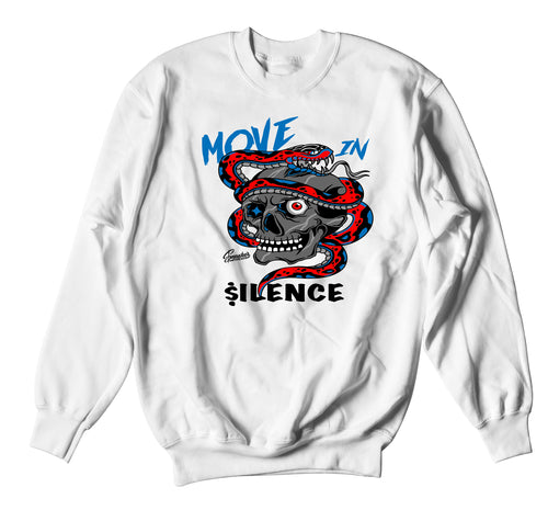 Retro 4 What The Four Move In Silence Sweater