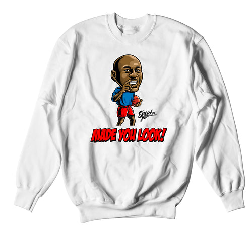 Retro 4 What The Four Made You Look Sweater