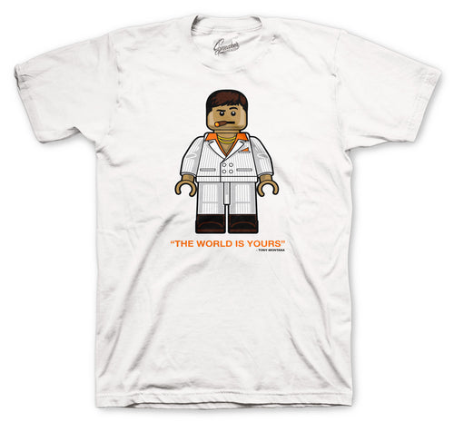 Retro 4 Orange Metallic Tony Bic Shirt