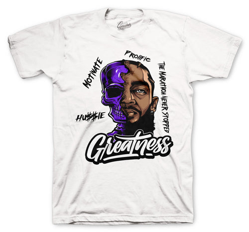 Retro 4 Purple Metallic Great Nip Shirt