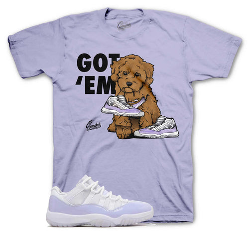 Jordan 11 pure Violet Sneaker tees & Outfits