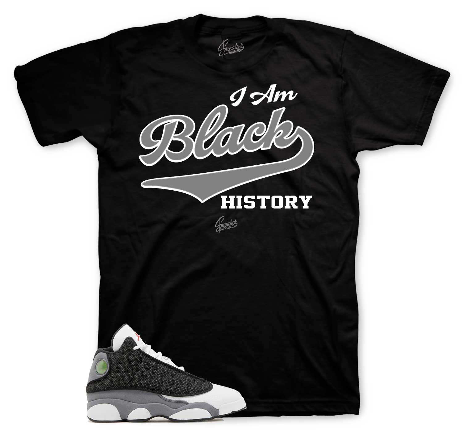 Jordan Retro 13 black flint Sneaker Tees & outfits | I Am Shirt