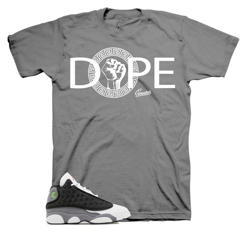 Retro 13 Black Flint DPE Gods Shirt