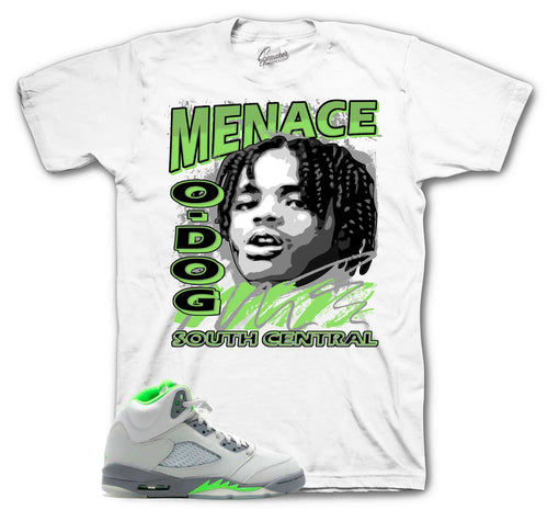 jordan 5 green bean sneaker tees