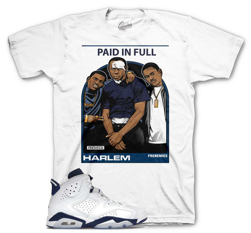 Jordan 6 midnight navy sneaker tees