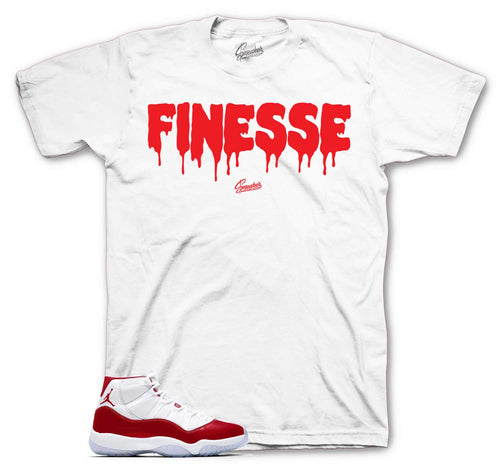 Retro 11 Cherry Finesse Shirt