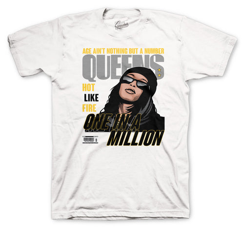 Retro 3 Laser Orange Queens Million Shirt