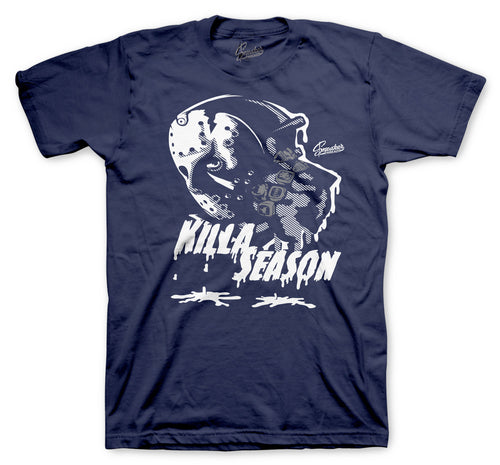 Retro 3 Midnight Navy Killa Season  Shirt