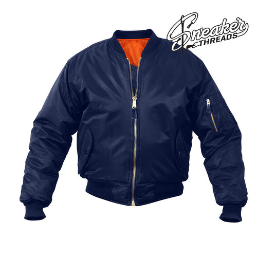 Flight jacket match Jordan and Foamposite shoes. MA-1 Flight