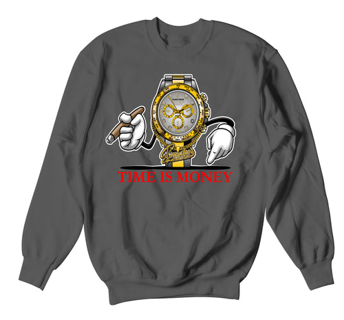 Retro 3 Cool Grey Grind Time Sweater