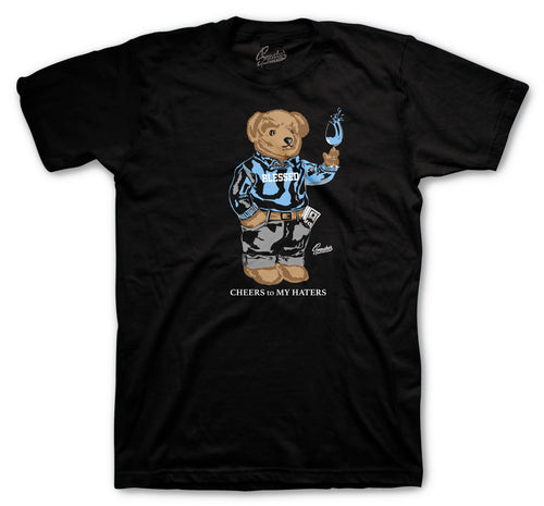 Retro 1 University Blue Cheers Bear Shirt